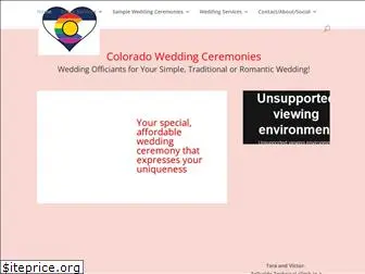 coloradoweddingceremonies.com