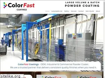 colorfastpowdercoating.com