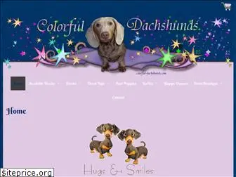 colorful-dachshunds.com