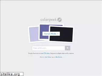 colorpeek.com