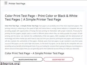 colorprintertestpage.com