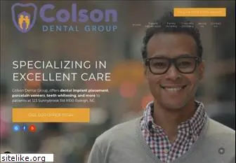 colsondentalgroup.com