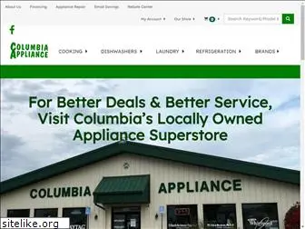 columbiaappliance.com