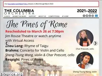 columbiaorchestra.org