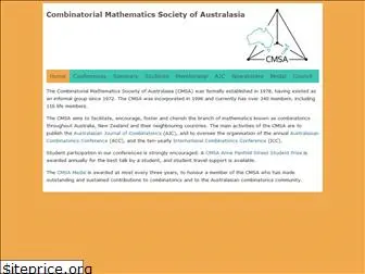 combinatorics-australasia.org