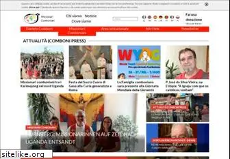 comboni.org thumbnail