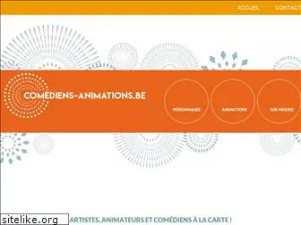 comediens-animations.be