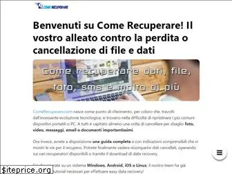 comerecuperare.com