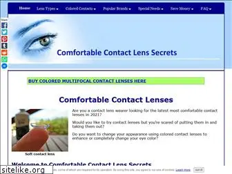 comfortable-contact-lens-secrets.com