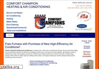 comfortchampionhvac.net