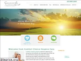 comfortchoicehospicecare.com