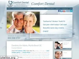 comfortdentalmyrtlebeach.com