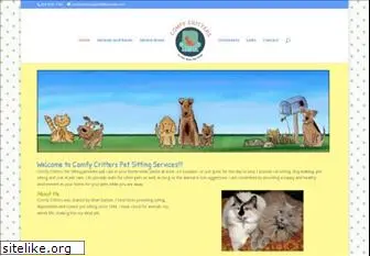 comfycritterspetsitting.com