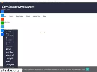 comicsanscancer.com