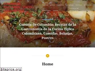 comidadecolombia.info