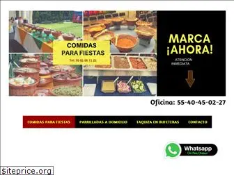 comidasparafiestas.com.mx