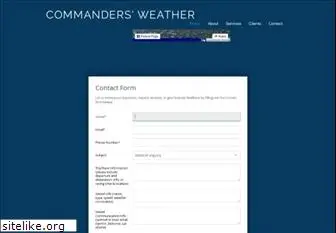 commandersweather.com