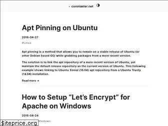 commaster.net