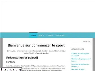 commencer-le-sport.com