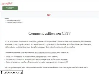 comment-utiliser-son-cpf.fr