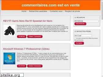 commentaires.com