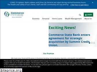 commercestatebank.com