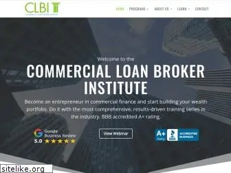commercialloanbrokerinstitute.com