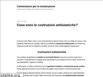 commissarioperlaricostruzione.it