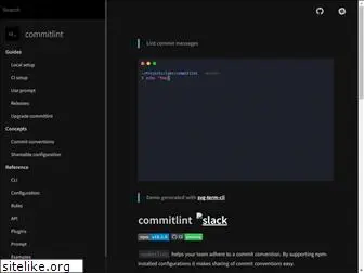 commitlint.js.org
