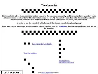 commlist.org