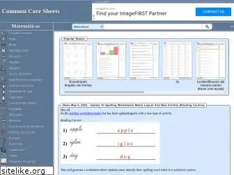 commoncoresheets.mx