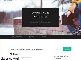 commoncorewhisperer.com