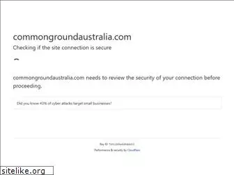 commongroundaustralia.com