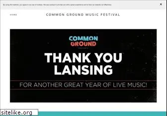 commongroundfest.com