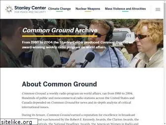 commongroundradio.org