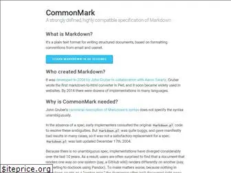 commonmark.org