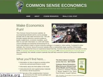 commonsenseeconomics.com