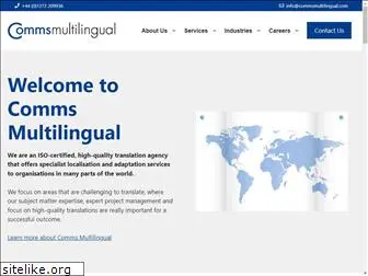 commsmultilingual.com