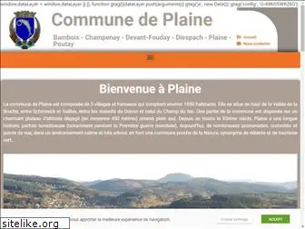 communedeplaine.com