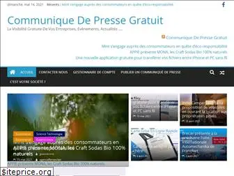 communiquedepressegratuit.com