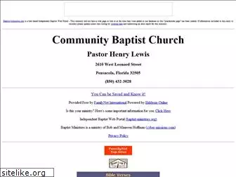 community-baptist-online.org