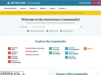 community.canvaslms.com