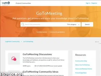 community.gotomeeting.com