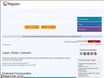 community.polycom.com