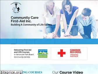 communitycarefirstaid.com