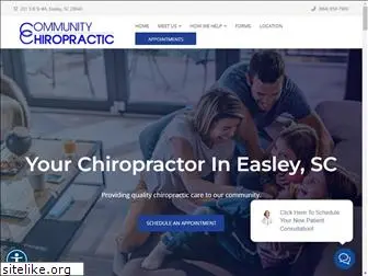 communitychiropracticsc.com