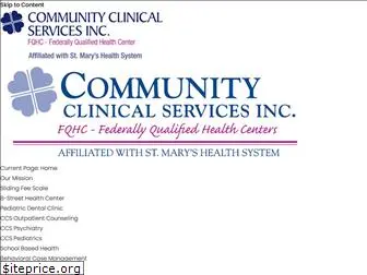 communityclinicalservices.com