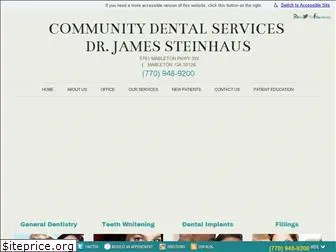 communitydentalservicesga.com