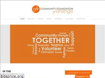 communityfoundationoforange.org