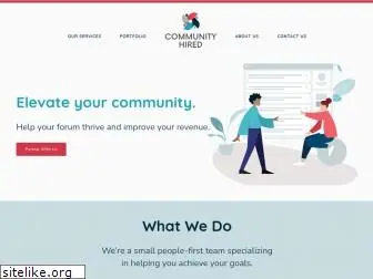 communityhired.com